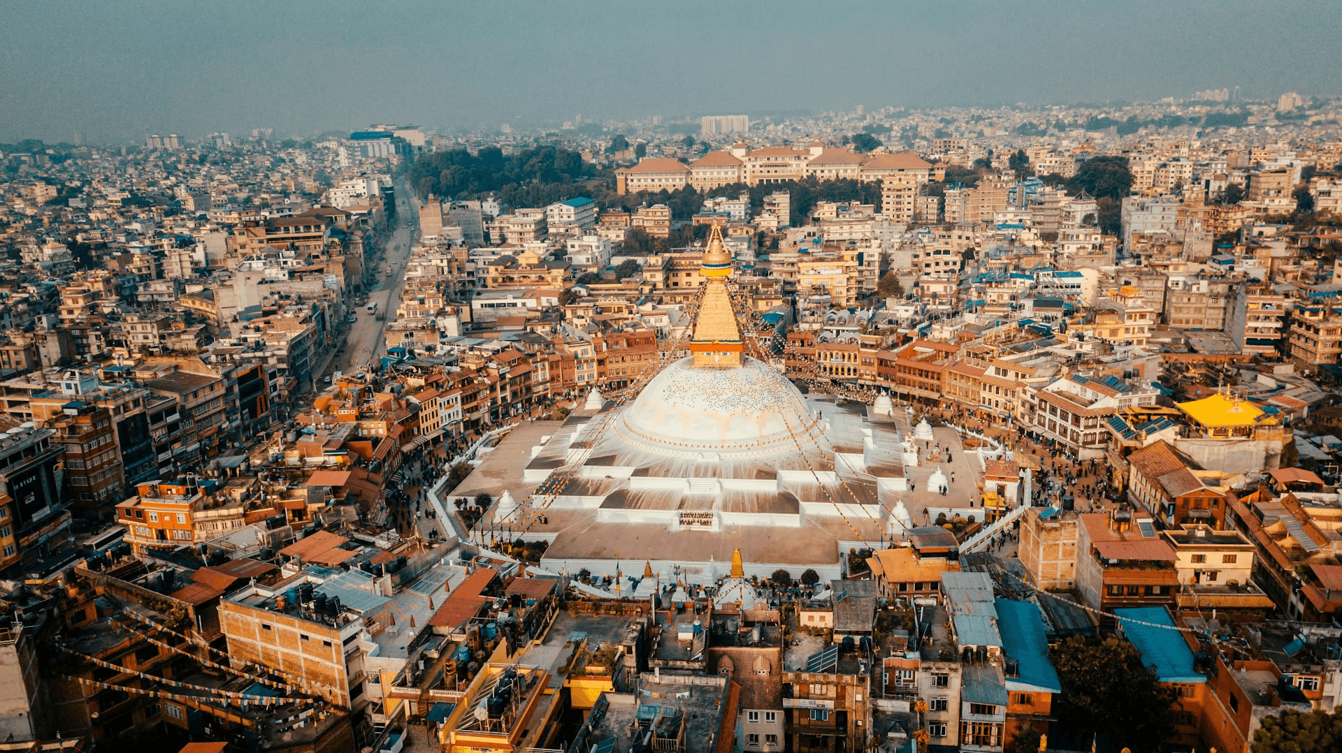 Kathmandu skyline